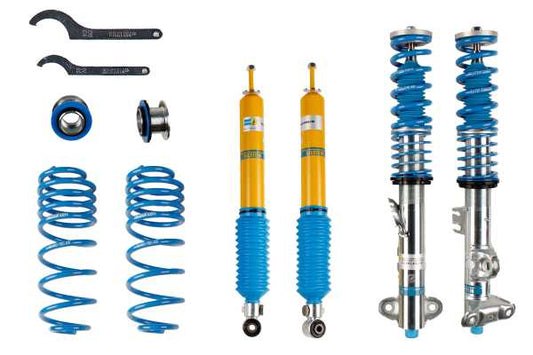 Bilstein B16 PSS9 Adjustable Coilovers for BMW E36 3 Series Compact (1994-2000) - Height & Damping Adjustable Suspension Lowering Kit 30-40mm - 316i 316g 318tds 318ti 323ti - Performance Shocks/Struts - Part No 48-080408