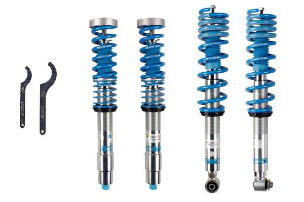 Bilstein B16 PSS9 Coilovers for BMW E39 5 Series (1995-2003) - 10-Stage Damping, Height Adjustable - Fits 535i, 540i, M5 - 48-104555