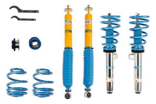Bilstein B16 PSS10 Adjustable Coilover Kit for BMW E46 M3 3.2 S54 (2000-2007) Coupe/Convertible – Height Adjustable Lowering Suspension, 10-Way Damping, Monotube Shocks & Struts – Track Day/Fast Road – Part No 48-126687