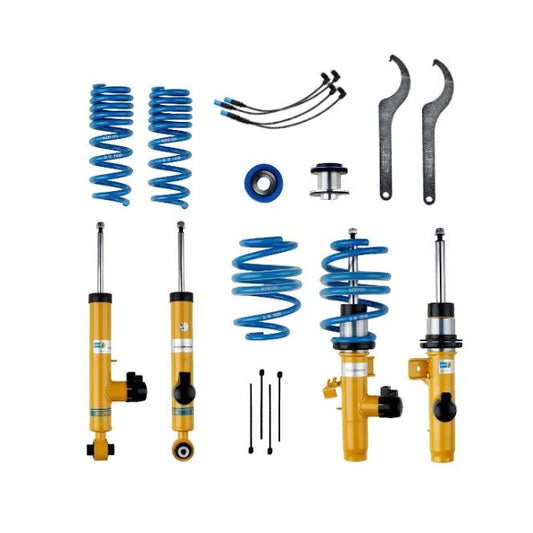 Bilstein B16 DampTronic EDC Coilover Kit for BMW F20 F21 F22 F23 F30 F31 F32 F33 F36 (1/2/3/4 Series; M135i M140i M235i M240i 335i 340i 435i 440i) - Height Adjustable, EDC Compatible - Part No. 49-255935 - Not for xDrive