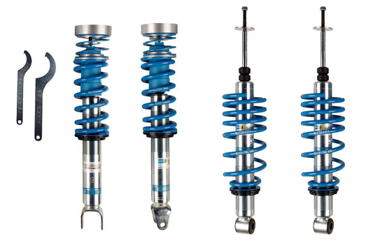 Bilstein B14 PSS Coilovers for Mazda RX-8 RX8 (SE17) 2003-2012 - Height Adjustable 30-50mm Monotube Suspension Lowering Kit - Adjustable Shocks, Springs & Struts - Part 47-110267