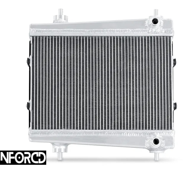 Mishimoto BMW S58 Auxiliary Radiators (Pair)  G8X M2 M3 M4 2021+ (G80 G82 G83 G87) | Performance Side Coolers | 25% Larger Core | Aluminum TIG-Welded | Direct Fit