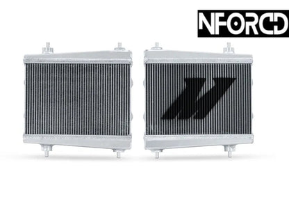 Mishimoto BMW S58 Auxiliary Radiators (Pair)  G8X M2 M3 M4 2021+ (G80 G82 G83 G87) | Performance Side Coolers | 25% Larger Core | Aluminum TIG-Welded | Direct Fit