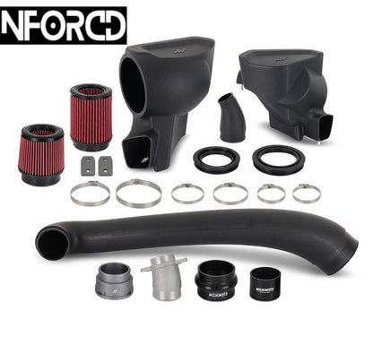 Mishimoto BMW S58 Intake - Cold Air Intake / Induction Kit / Airbox Upgrade for M2 G87 (2023+), M3 G80 & M4 G82/G83 (2021+) - G8X Performance Dual Filter Air Intake System