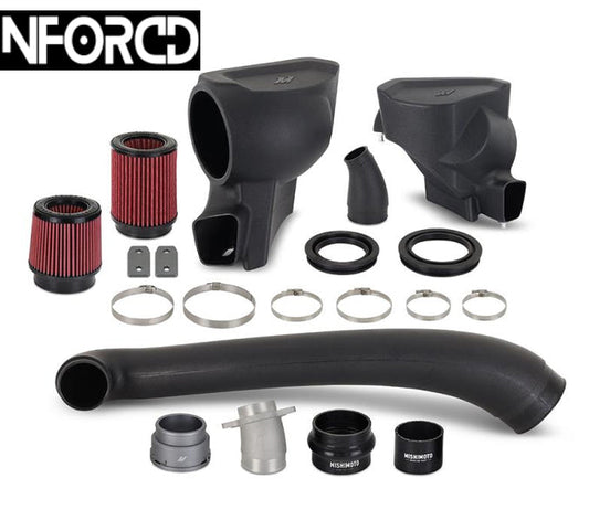 Mishimoto BMW S58 Intake - Cold Air Intake / Induction Kit / Airbox Upgrade for M2 G87 (2023+), M3 G80 & M4 G82/G83 (2021+) - G8X Performance Dual Filter Air Intake System