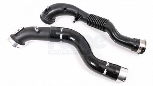 Forge Motorsport Alloy Charge/Boost Hard Pipe for BMW N55 335i & 435i (F30 F31 F33 F34) | Turbo Outlet & Throttle Body Charge Air Pipe | Direct Fit, Meth Bung, OEM DV Compatible | 3 Series & 4 Series | Replaces 13717604033