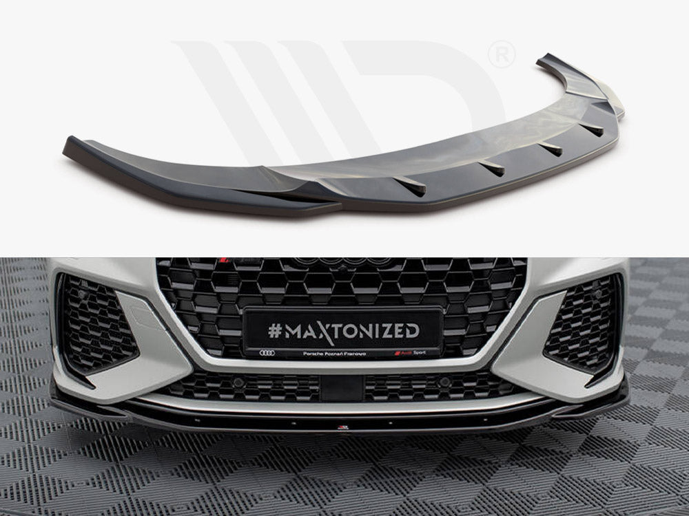Maxton Design - Front Splitter V.1 Audi RSQ3 Sportback / SUV F3