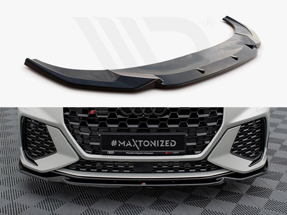 Maxton Design - Front Splitter V.2 Audi RSQ3 Sportback / SUV F3