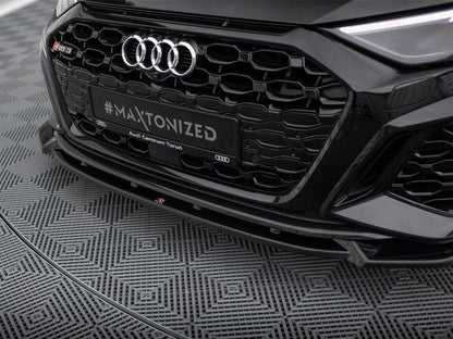 Maxton Design - FRONT SPLITTER V.1 AUDI RS3 8Y (2020-2024)