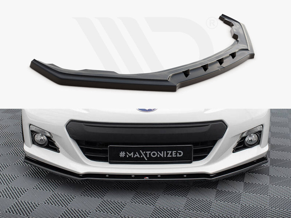 Maxton Design - FRONT SPLITTER V.1 SUBARU BRZ FACELIFT 2017-UP