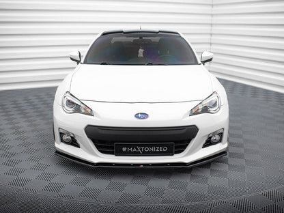 Maxton Design - FRONT SPLITTER V.1 SUBARU BRZ FACELIFT 2017-UP