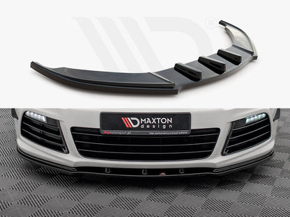 Maxton Design - Front Splitter V.1 Volkswagen Scirocco R Mk3