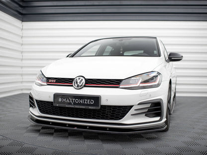 Maxton Design - Front Splitter V.1 Volkswagen Golf GTI / GTD Mk7 Facelift