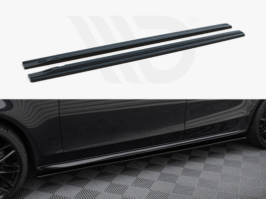 Maxton Design - SIDE SKIRTS DIFFUSERS AUDI S4 / A4 / A4 S-LINE B8 / B8 FL