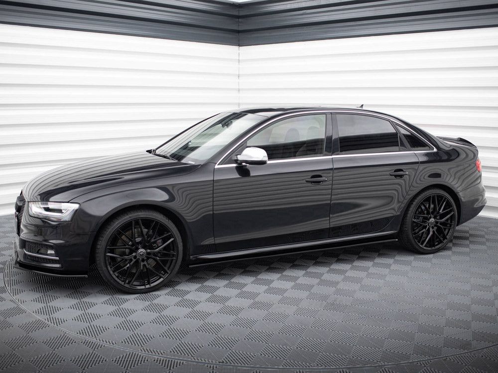Maxton Design - SIDE SKIRTS DIFFUSERS AUDI S4 / A4 / A4 S-LINE B8 / B8 FL