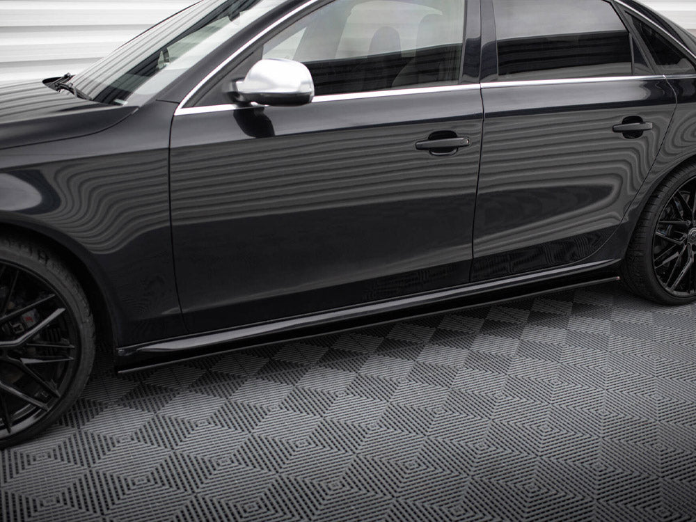 Maxton Design - SIDE SKIRTS DIFFUSERS AUDI S4 / A4 / A4 S-LINE B8 / B8 FL