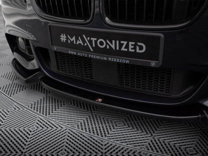 Maxton Design - FRONT SPLITTER V3 BMW 5 F10/F11 M-PACK (2011-2017)