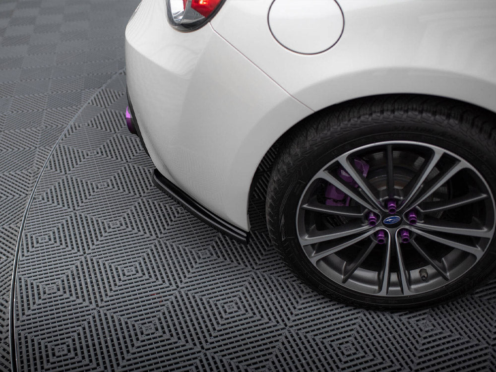 Maxton Design - Rear Side Splitters V.1 Subaru BRZ Mk1 / Mk1 Facelift