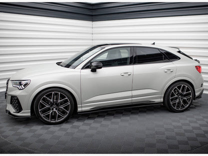 Maxton Design - Side Skirts Diffusers V.2 Audi Q3 S-Line / RSQ3 Sportback / SUV F3