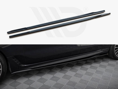 Maxton Design - SIDE SKIRTS DIFFUSERS BMW 6 GT G32 M-PACK (2017-)