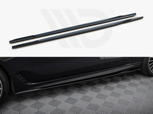 Maxton Design - SIDE SKIRTS DIFFUSERS BMW 6 GT G32 M-PACK (2017-)