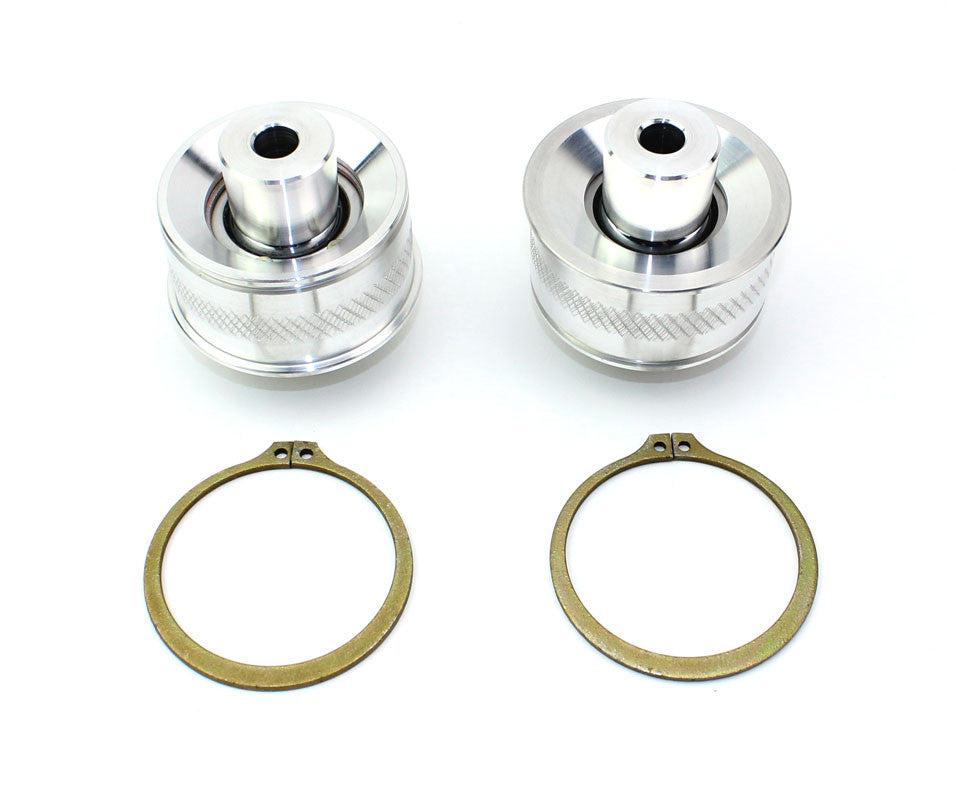 SPL Parts BMW E9X/E8X/F8X (1/3 Series, M2/M3/M4) Front Caster Rod Bushings - Tension Strut/Thrust Arm - Non-Adjustable Spherical Bearing Pair