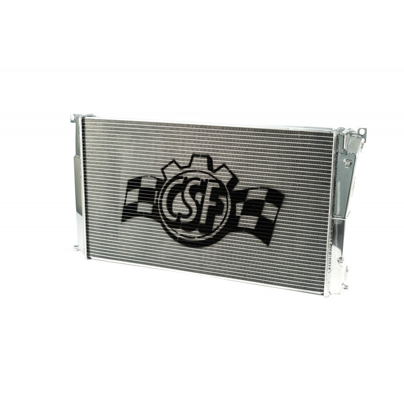 CSF 7078 BMW N55 Uprated Alloy Radiator - All-Aluminium Performance/Heavy-Duty Replacement | Direct-Fit Drop-In Cooling Upgrade for M2 F87, M235i F22, 335i F30, 435i F32/F36 | 42mm Dual-Row B-Tube Core | OEM 17118672103