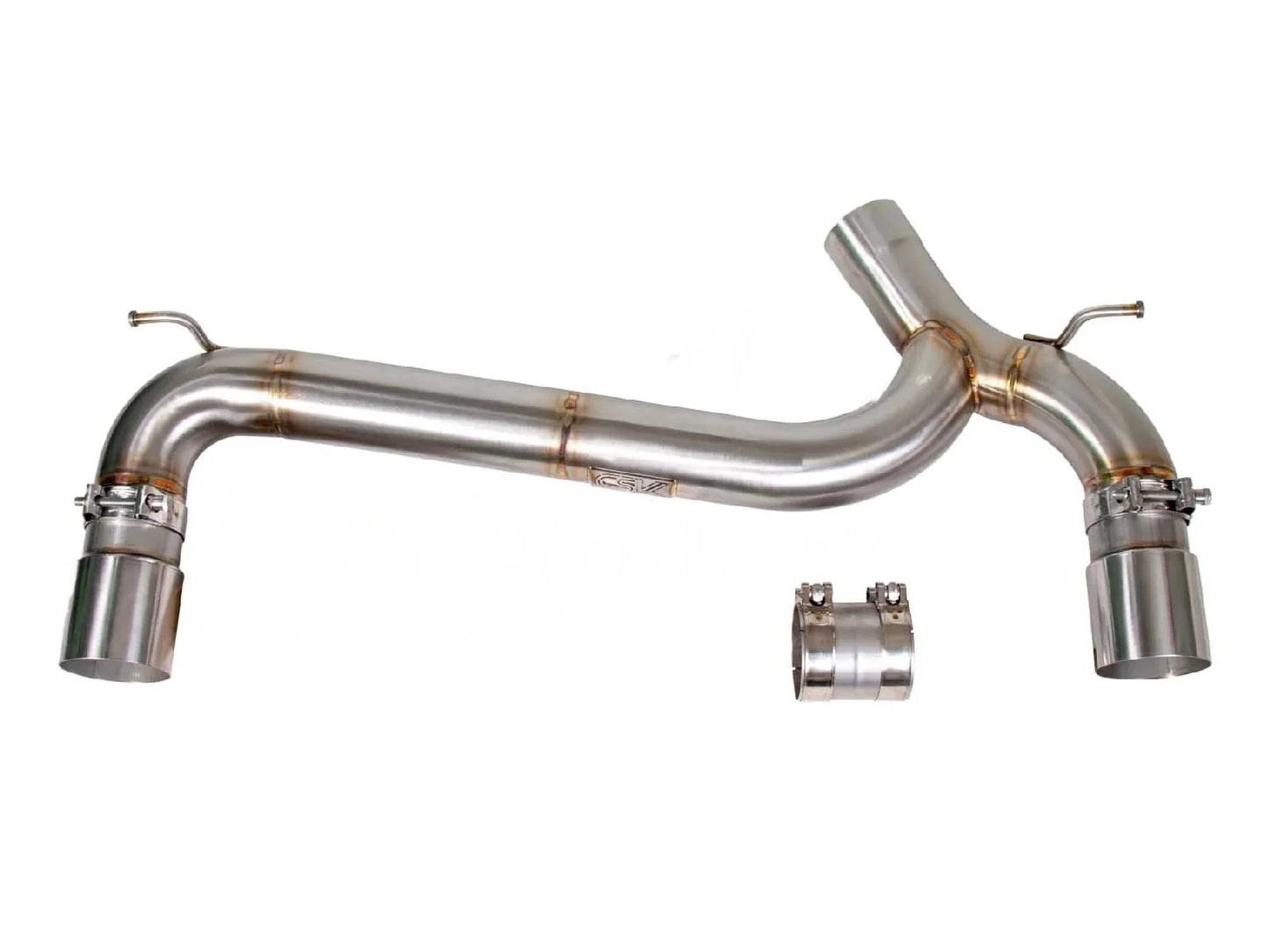 CSK Exhaust Axle-Back Straight Pipe for BMW M140i F20/F21 (B58) – Backbox/Rear Box/Muffler/Silencer Delete Rear Section | 1 Series Performance Exhaust Upgrade | 304 Stainless, TIG Welded, 3.5in Tips | OPF/GPF Compatible | CSK002