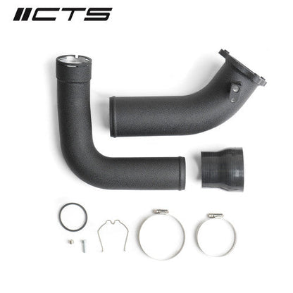 CTS Turbo Aluminium Charge Pipe Upgrade Kit for BMW B46/B48 2.0T (F & G Series) - 230i 330i 430i 530i X3 30i 330e 530e 740e - High-Flow, WMI Port - Replaces OE 13718601683