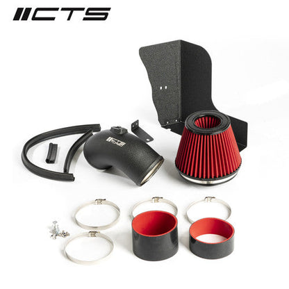 CTS Turbo Cold Air Intake & Induction Kit for BMW 3 Series M340i G20 (2019+, B58 3.0 Turbo) - High-Flow Open Cone Filter, 4in Aluminium Intake Tube, Velocity Stack - Bolt-On Performance Intake System for M340i/xDrive