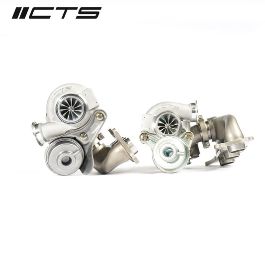 CTS Turbo Stage 2+ RS Twin Turbo Upgrade Kit for BMW N54 E90/E92/E93 335i 335xi 335is (E9X) | 600-700HP Bolt-On | CTS-TR-0300RS