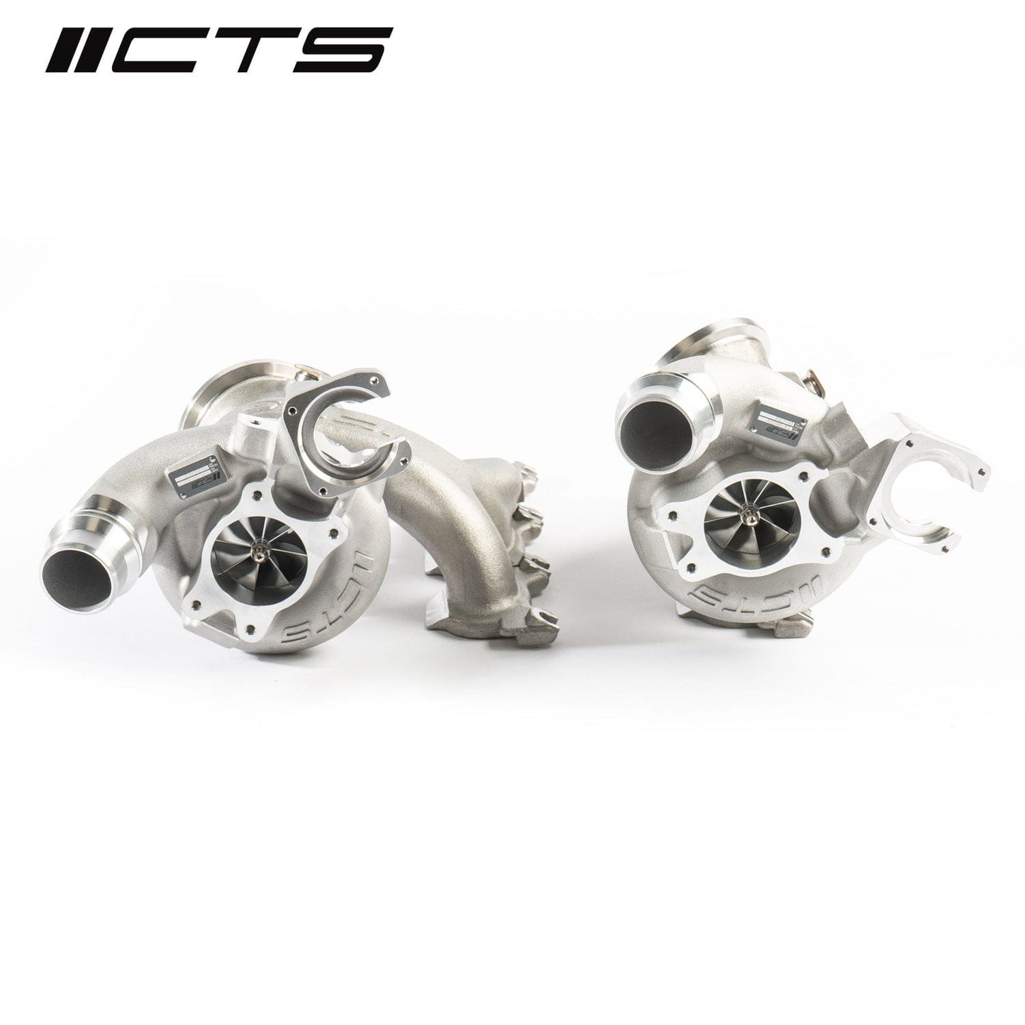 CTS Turbo S58 Twin Turbo Upgrade Kit - Fits BMW G80/G81 M3, G82/G83 M4, G87 M2, F97 X3M, F98 X4M - Bolt-On Plug-and-Play Twin-Scroll Hybrid Turbochargers, Stage 2+, No Core, 825-900whp Potential