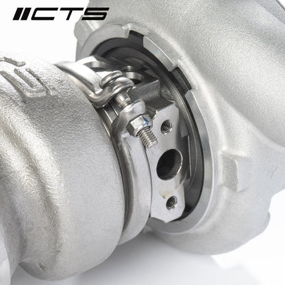 CTS Turbo S58 Twin Turbo Upgrade Kit - Fits BMW G80/G81 M3, G82/G83 M4, G87 M2, F97 X3M, F98 X4M - Bolt-On Plug-and-Play Twin-Scroll Hybrid Turbochargers, Stage 2+, No Core, 825-900whp Potential