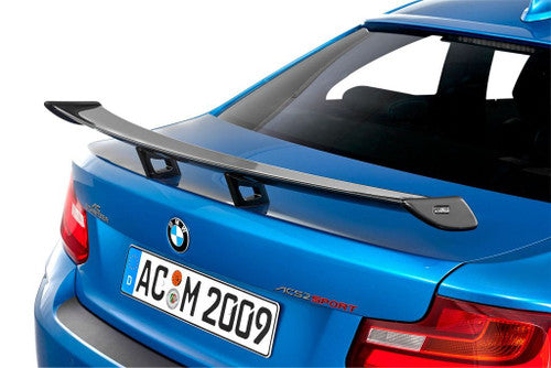 Genuine AC Schnitzer Carbon Fibre (Carbon Fiber) GT Wing Rear Spoiler for BMW M2 F87 Coupe 2016-