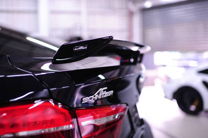 AC Schnitzer (ACS) Carbon Fibre/Carbon Fiber Rear Wing Spoiler for BMW X6 M F86 (2015-2019) - Performance Carbon Aero Tailgate/Boot Wing, Gloss Black Brackets, OEM+ Fitment X6M