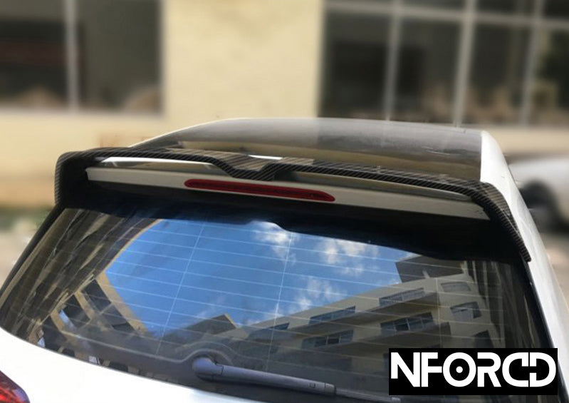 Volkswagen Golf R MK7/MK7.5 Rear Roof Spoiler Wing Extension | Fits VW Golf MK7 & MK7.5 | OEM+ Style | Gloss Black, Gloss White, Carbon Fibre Look