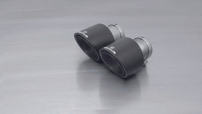 Remus M140i Exhaust for BMW 1 Series F20/F21 (Non-OPF/Non-GPF/Non-PPF) – Cat-Back/Catback or Axle-Back Rear Silencer Backbox, Resonated or Non-Resonated, Stainless Steel with Carbon Fibre or Chrome Tips – B58 Performance Upgrade