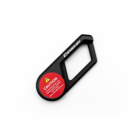 Carbonex BMW E Series Bonnet Hood Latch Handle In Black (1 & 3 Series including 1M & E9X M3)