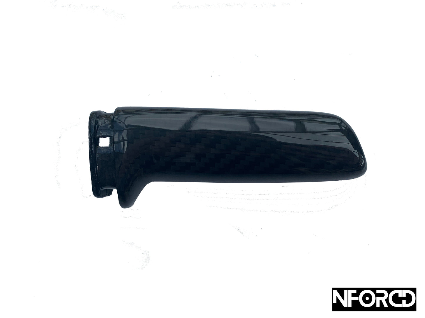 Real Carbon Fibre Handbrake/Hand Brake Cover Handle Trim for BMW F30 F20 F10 (3 Series, 1 Series, 5 Series) - Carbon Fiber Parking Brake/E-Brake Lever Grip, OEM+ Interior Accessory