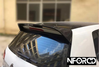 Volkswagen Golf R MK7/MK7.5 Rear Roof Spoiler Wing Extension | Fits VW Golf MK7 & MK7.5 | OEM+ Style | Gloss Black, Gloss White, Carbon Fibre Look