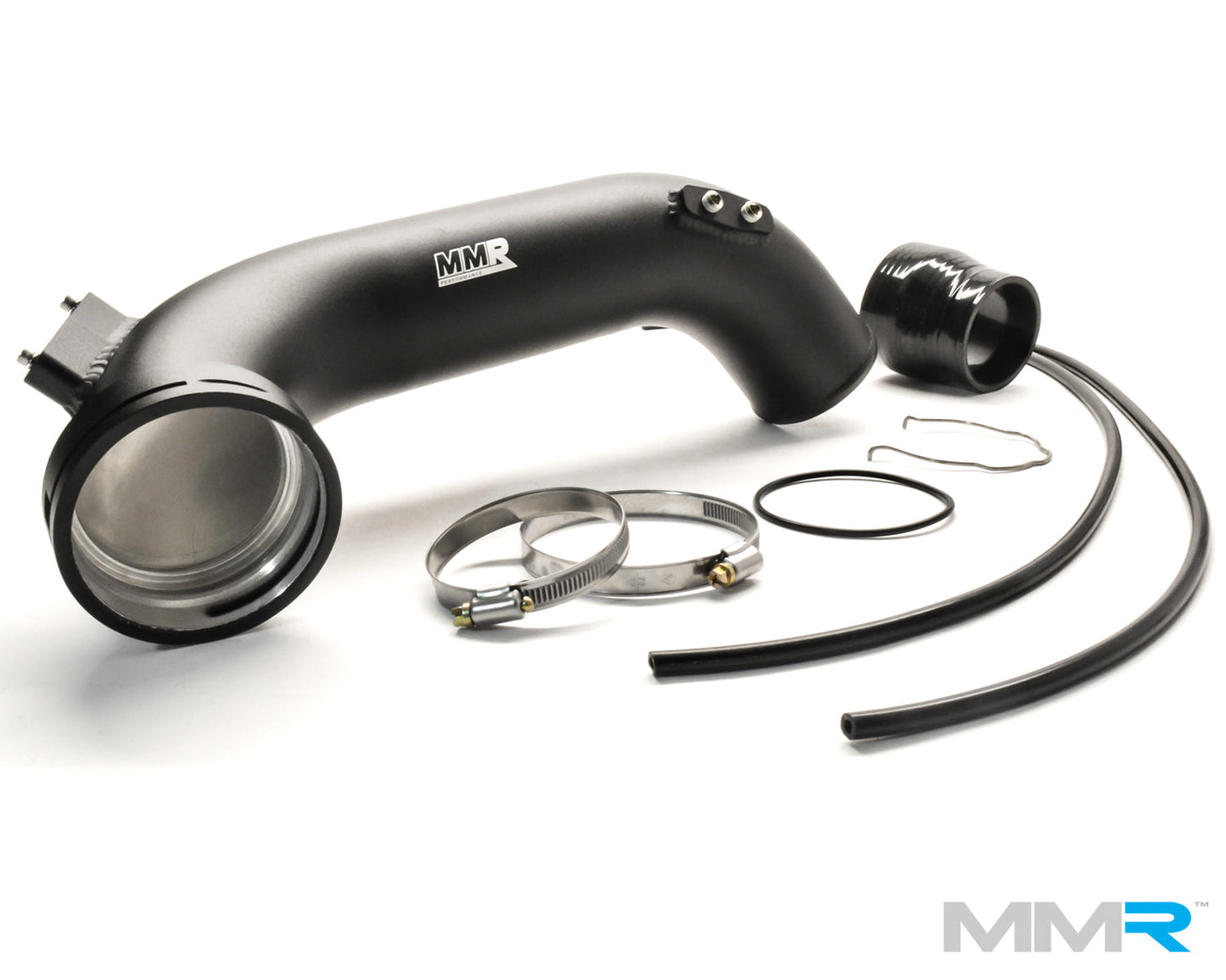 BMW N55 Charge Pipe Kit - MMR High-Flow Aluminium Chargepipe Upgrade for 135i & 335i (E-Series E8x/E9x: E82 E88 E90 E91 E92 E93) | Direct Replacement with CNC Connections & 1/8 inch Meth/Water Bungs