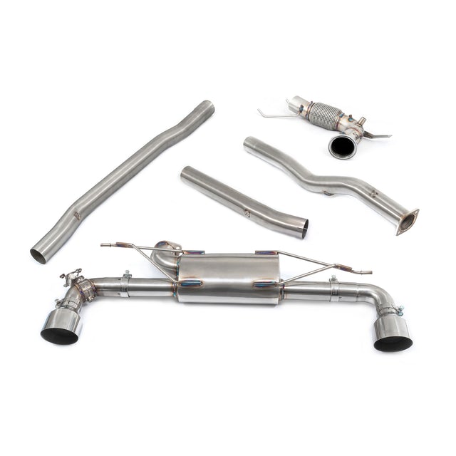 Cobra Sport Turbo Back Performance Exhaust for BMW M135i F40 xDrive (M135ix) 2019+ - 3in/76.2mm | Valved/Non-Valved | Resonated/Non-Res | Sports Cat/De-Cat