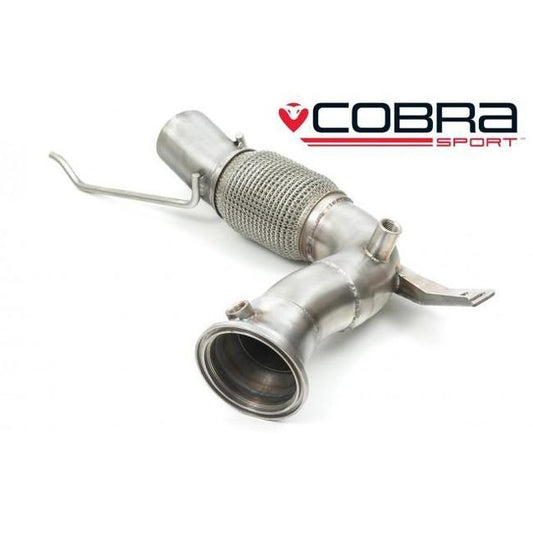 Cobra Sport MINI F56 LCI JCW Downpipe â€“ 3in Performance Exhaust (200-Cell Sports Cat or Decat), 2018+ John Cooper Works