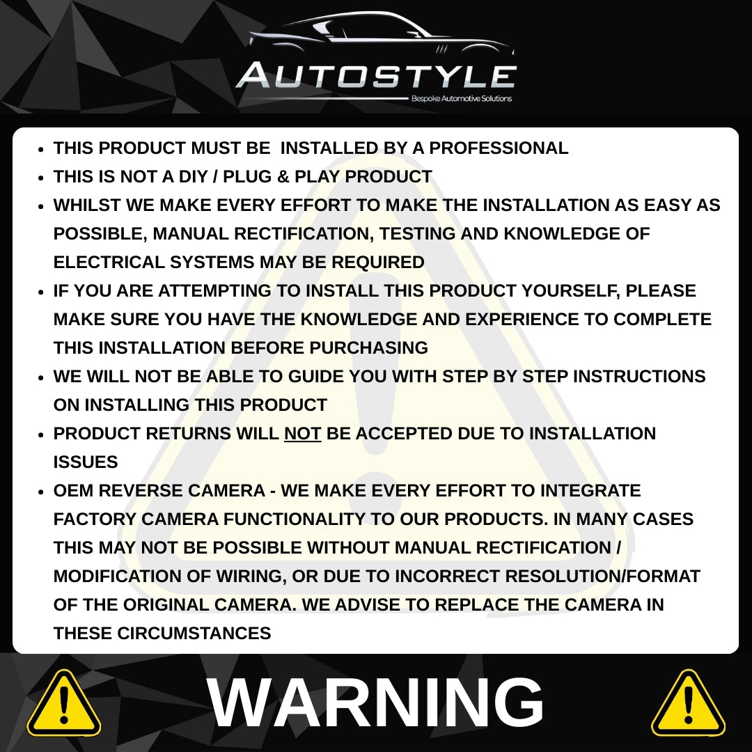 Toyota Corolla E170 Apple Carplay / Android Auto 9" Stereo Upgrade 2016-2019
