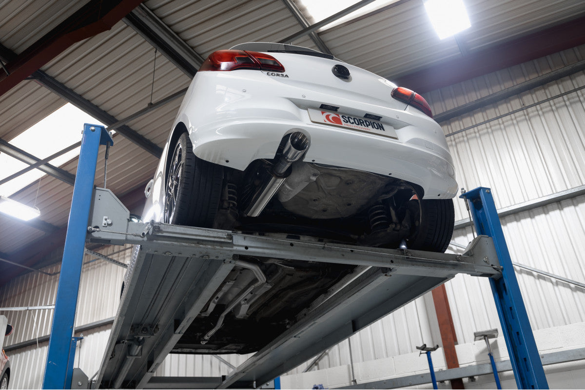 Scorpion Exhausts - Corsa E 1.4 None Turbo Cat Back Exhaust (Multiple Options)