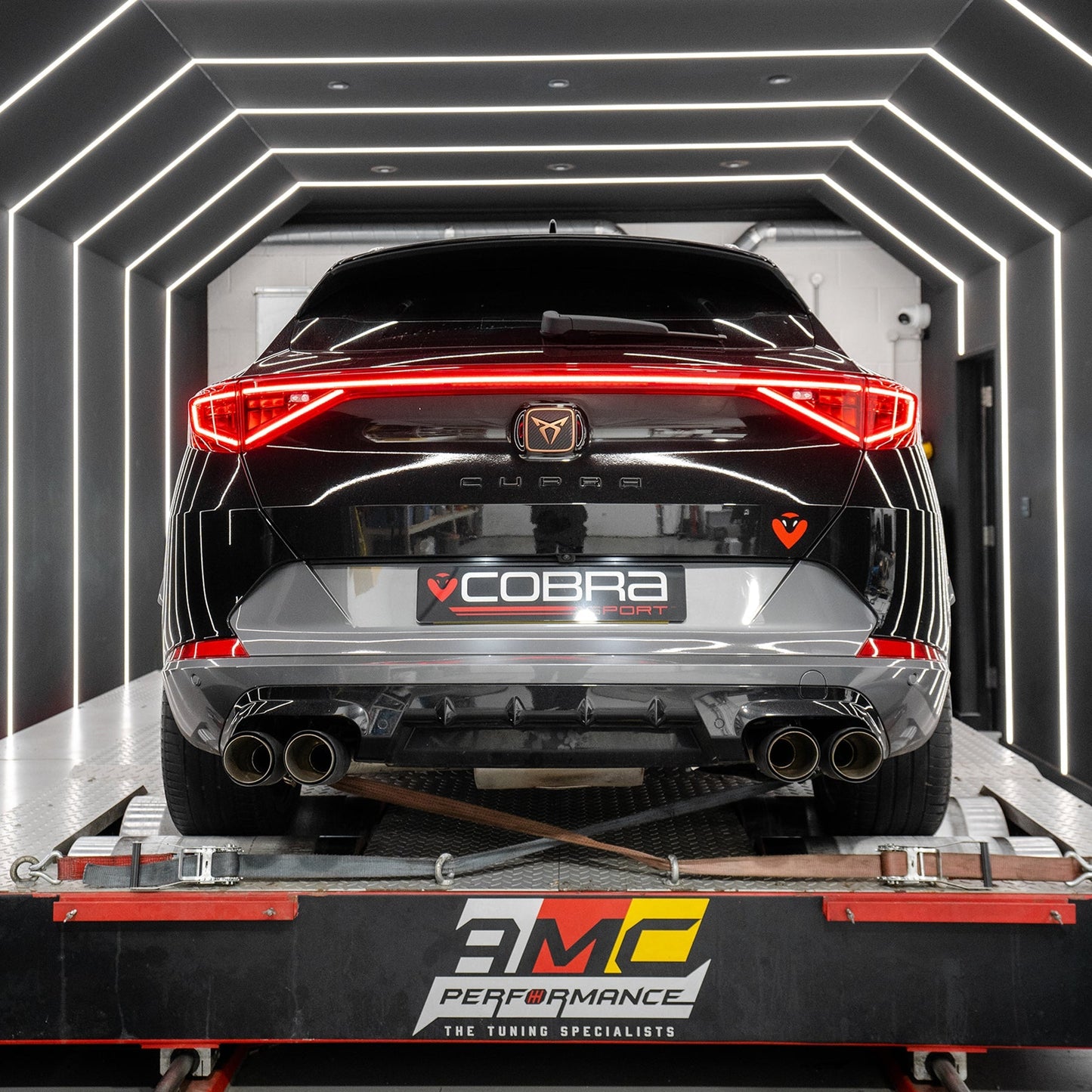 Cobra Sport Cupra Formentor 2.0 TSI EA888 Gen3 Turbo Downpipe OPF/GPF/PPF Delete - 200 Cell Sport Cat or Decat | High-Flow Catless/Catted Exhaust Upgrade MQB Evo Stage 2