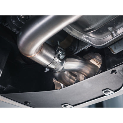 Cupra Leon 2.0 TSI 300 MK4 KL1 (2020+) OPF/GPF Back Cat-Back Exhaust - Back Box / Rear Silencer / Muffler Delete - Non-Res or Resonated - 3 Inch T304 Stainless 76.2mm - EA888 Performance System