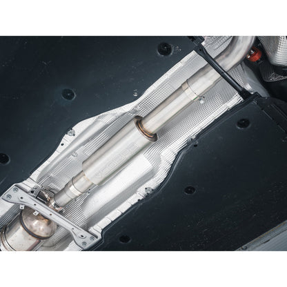 Cupra Leon 2.0 TSI 300 MK4 KL1 (2020+) OPF/GPF Back Cat-Back Exhaust - Back Box / Rear Silencer / Muffler Delete - Non-Res or Resonated - 3 Inch T304 Stainless 76.2mm - EA888 Performance System