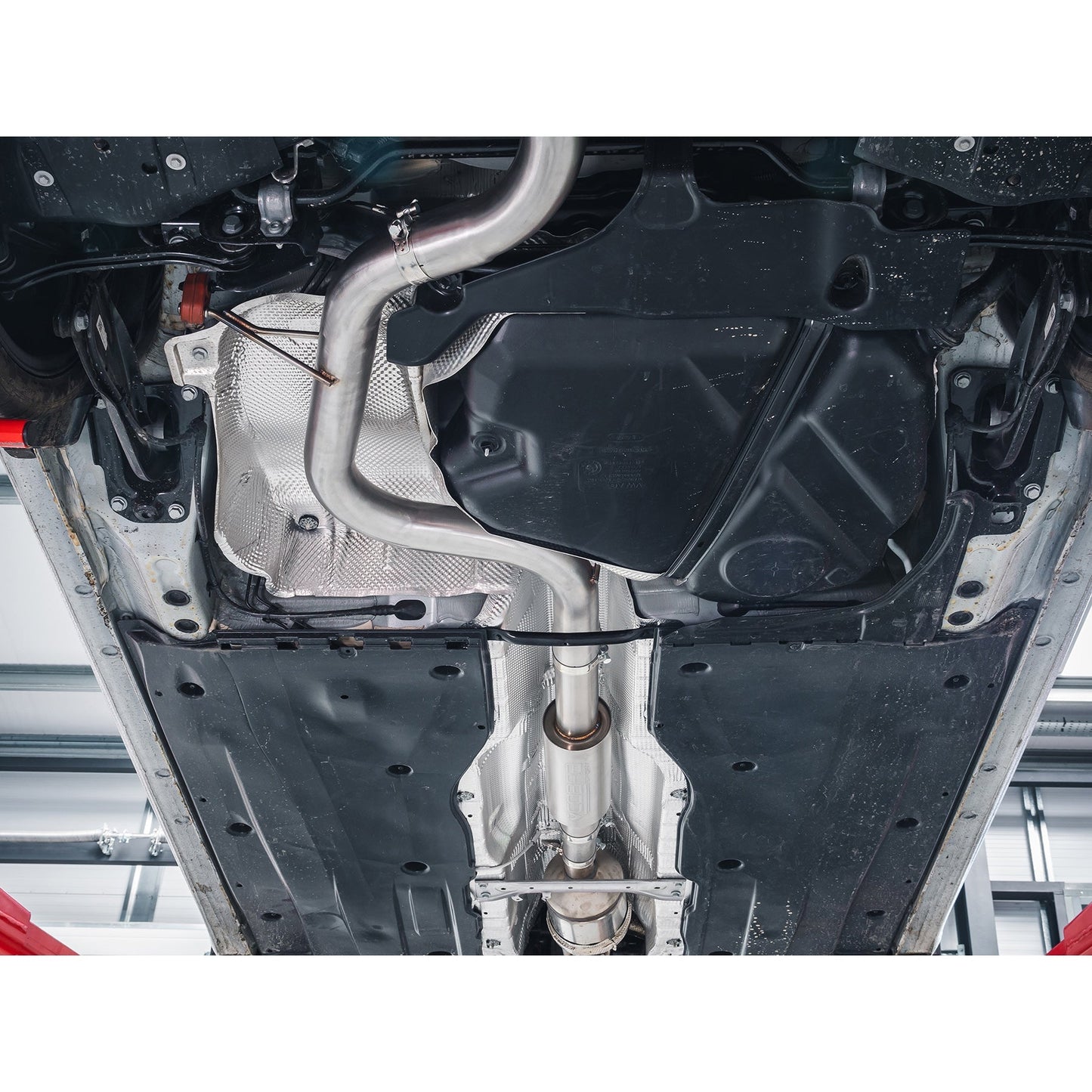 Cupra Leon 2.0 TSI 300 MK4 KL1 (2020+) OPF/GPF Back Cat-Back Exhaust - Back Box / Rear Silencer / Muffler Delete - Non-Res or Resonated - 3 Inch T304 Stainless 76.2mm - EA888 Performance System