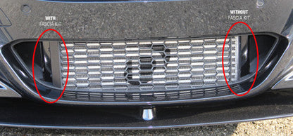 Dinan FMIC Fascia Hardware / Intercooler Surround Trim for BMW 3 Series F30 F31 F3x (2012-2016) M Sport/M Tech Front Bumper – Grille Finisher/Shroud & End Tank Cover – For Dinan Dual Core Front Mount Intercooler – 328i 335i